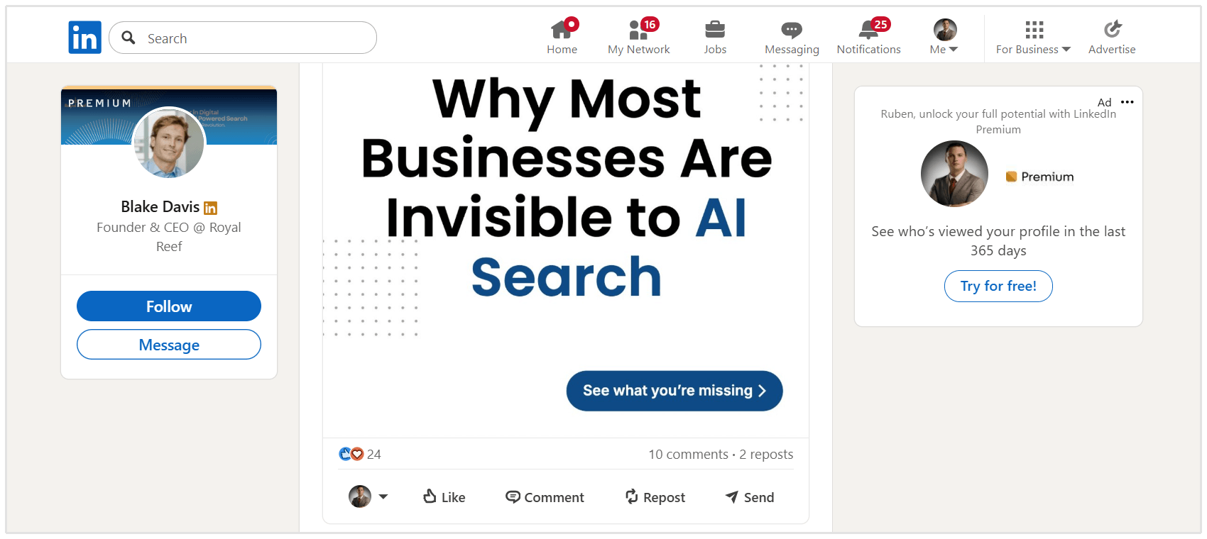 Example of thought leadership